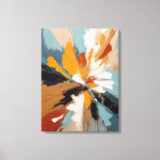 Modern Abstract Painting Canvas Print