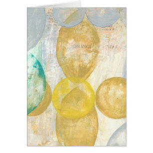 Modern Abstract Painting on Newsprint