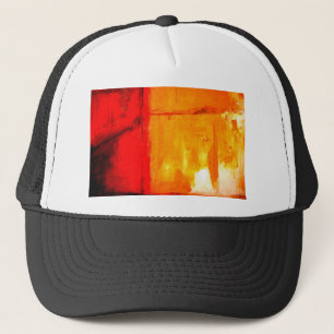 Modern Abstract Painting Trucker Hat