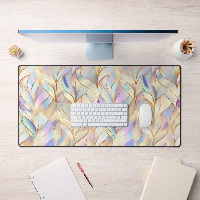 Modern Abstract Pastel Desk Mat (Office 1)