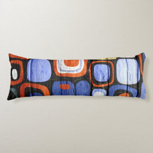 Modern Abstract Pastel Wood Look #2 Body Pillow
