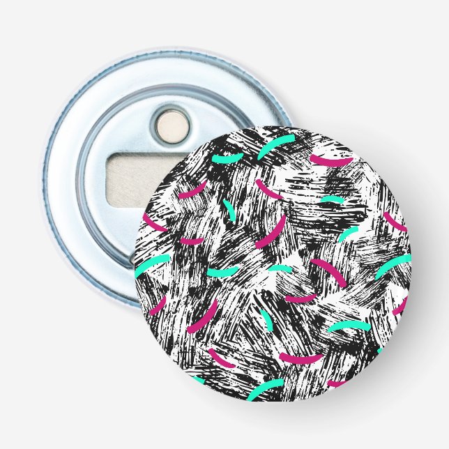 Modern Abstract pattern. Bottle Opener (Front)