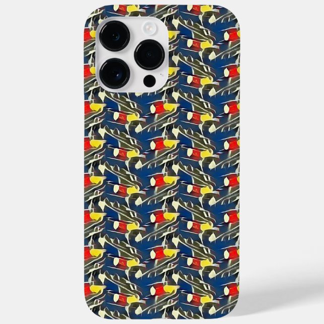Modern abstract pattern design 1197 -  iPhone Case (Back)