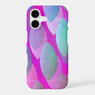 Modern Abstract Pattern | Magenta Purple Pink Teal