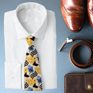 Modern Abstract Pattern Tie