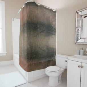 Modern Abstract Pink Black Gold Grunge