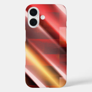 Modern Abstract Print Art Decor Digital Art iPhone 16 Case