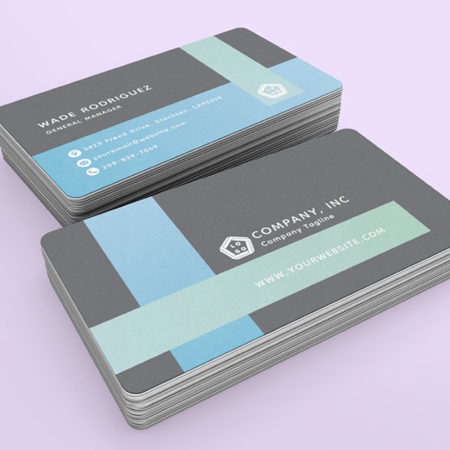 Modern Abstract Professional Logo Generic  Business Card (Creator Uploaded)