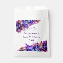 Modern Abstract Purple Haze Alcohol Ink  Wedding