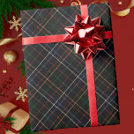 Modern Abstract Red & Green Plaid Christmas Wrapping Paper<br><div class="desc">Modern Abstract Red & Green Plaid Christmas Wrapping Paper</div>