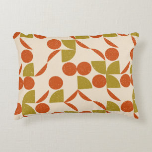 Modern abstract seamless geometric pattern with se accent pillow