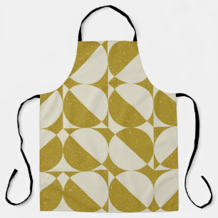 Modern abstract seamless geometric pattern with se apron