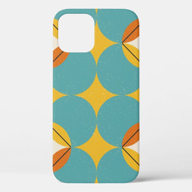 Modern abstract seamless geometric pattern with se Case-Mate iPhone case (Back)