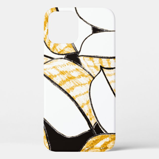 Modern abstract seamless pattern with creative col Case-Mate iPhone case (Back)