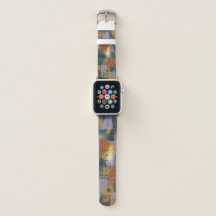 Modern Abstract Shapes Apple Watch Band