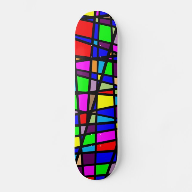 modern abstract skateboard (Front)