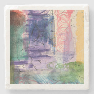 Modern Abstract Stone Coaster