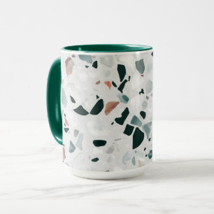 Modern Abstract Terrazzo Pattern Mug