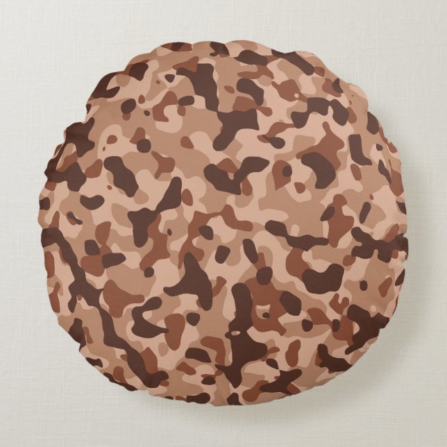 Modern Abstract Texture design Round Pillow (Front)