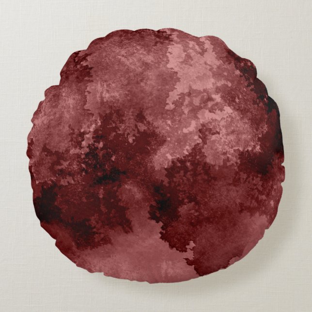 Modern Abstract Texture design Round Pillow (Front)
