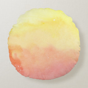 Modern Abstract Texture design Round Pillow