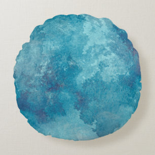 Modern Abstract Texture design Round Pillow