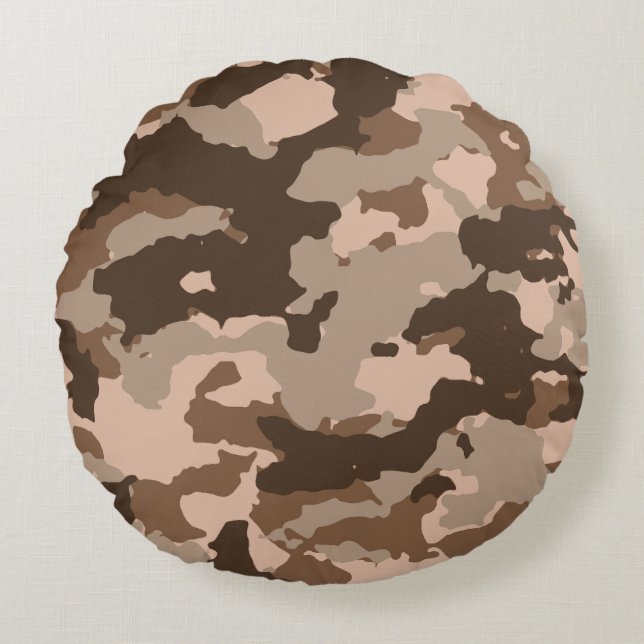 Modern Abstract Texture design Round Pillow (Front)