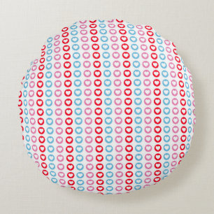 Modern Abstract Texture design Round Pillow