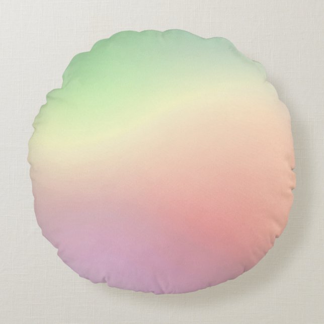 Modern Abstract Texture design  Round Pillow (Front)