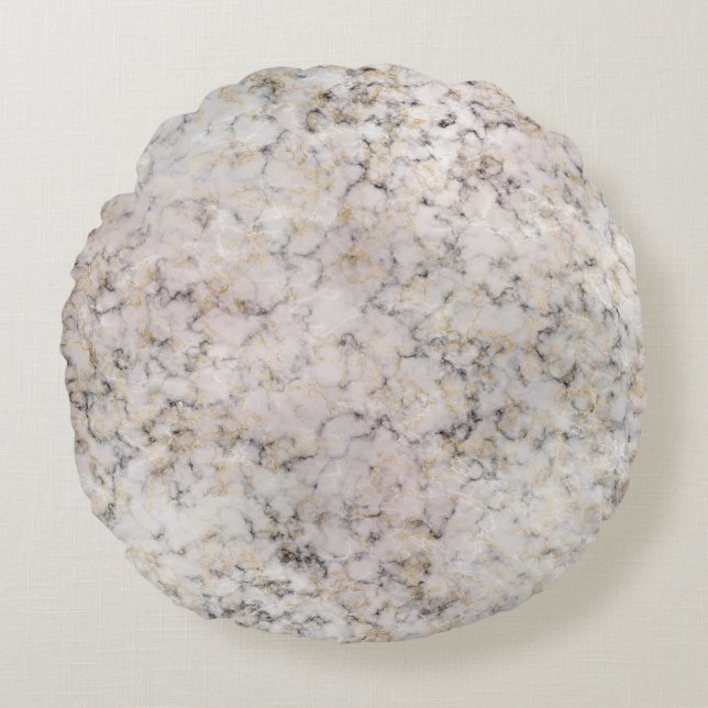 Modern Abstract Texture design Round Pillow (Front)