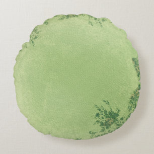 Modern Abstract Texture design Round Pillow