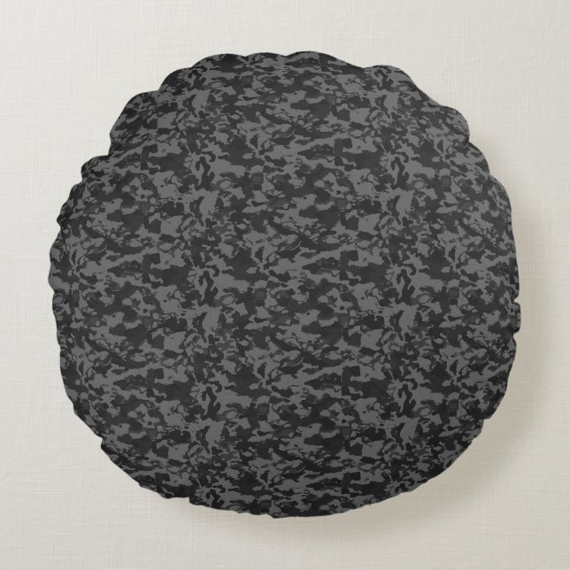 Modern Abstract Texture design Round Pillow (Front)