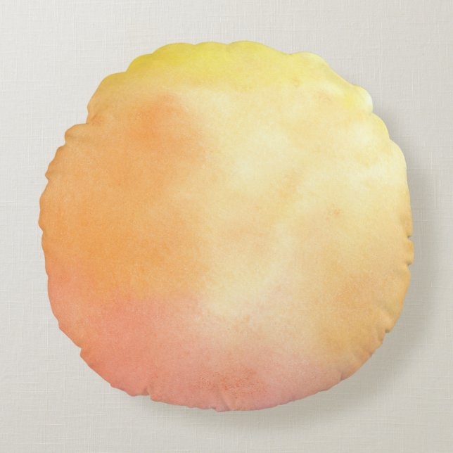 Modern Abstract Texture design Round Pillow (Front)