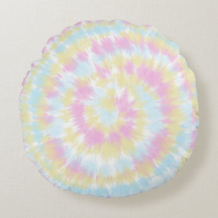 Modern Abstract Texture design Round Pillow