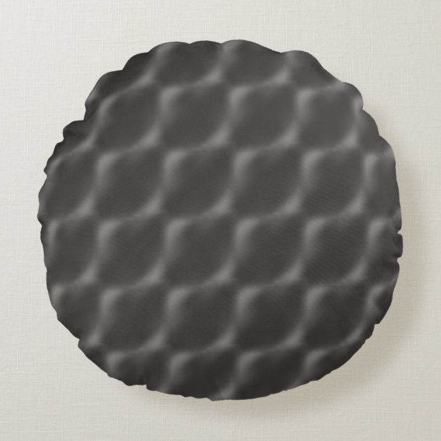 Modern Abstract Texture design Round Pillow (Front)