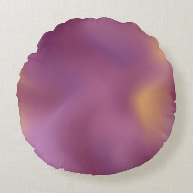 Modern Abstract Texture design Round Pillow (Front)