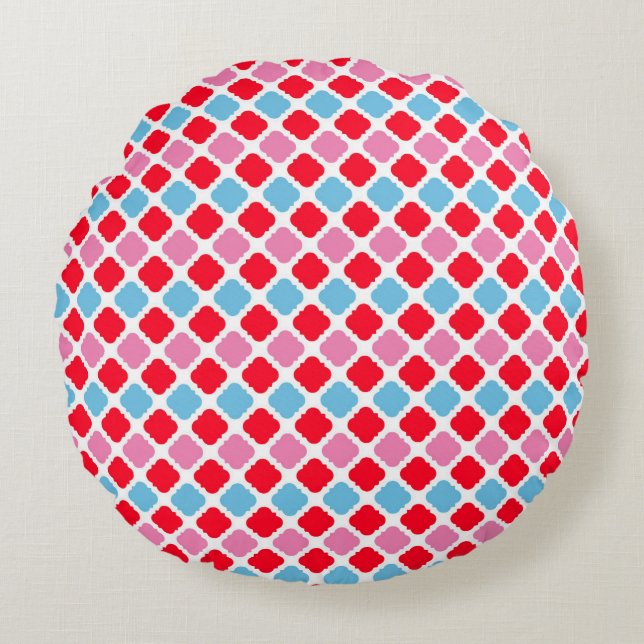 Modern Abstract Texture design  Round Pillow (Front)