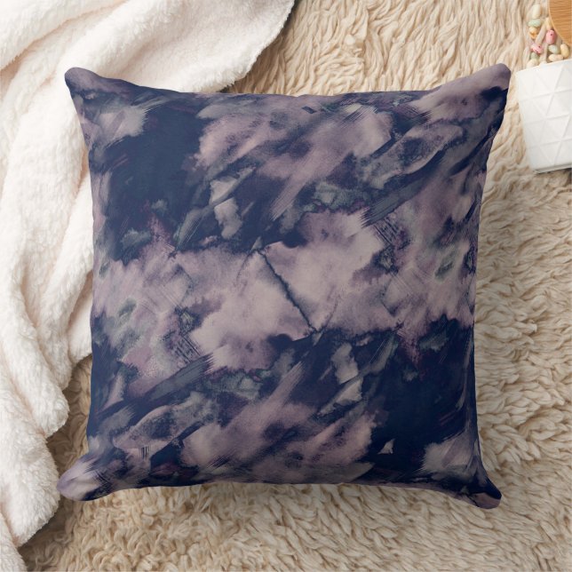 Modern Abstract Texture design Throw Pillow (Blanket)