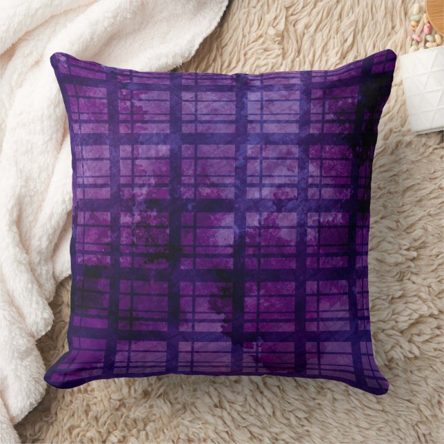 Modern Abstract Texture design Throw Pillow (Blanket)