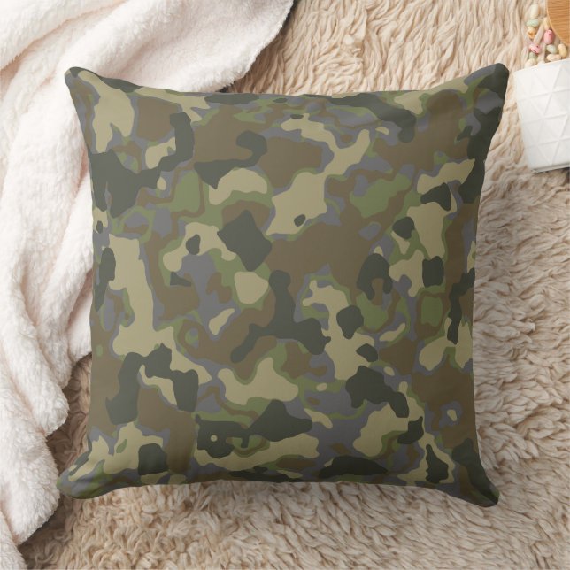 Modern Abstract Texture design Throw Pillow (Blanket)