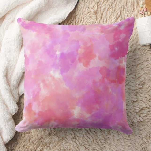 Modern Abstract Texture design Throw Pillow (Blanket)