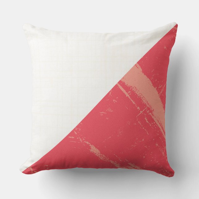 Modern Abstract Texture design Throw Pillow (Front)