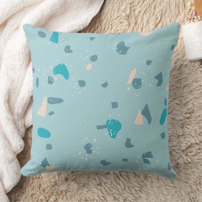 Modern Abstract Texture design Throw Pillow (Blanket)