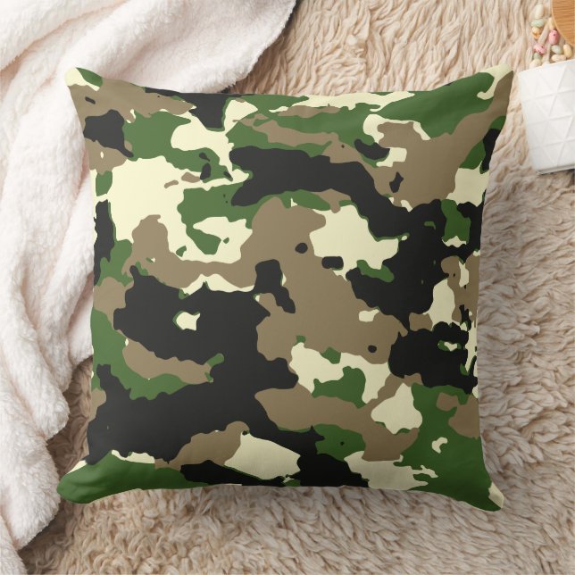 Modern Abstract Texture design Throw Pillow (Blanket)