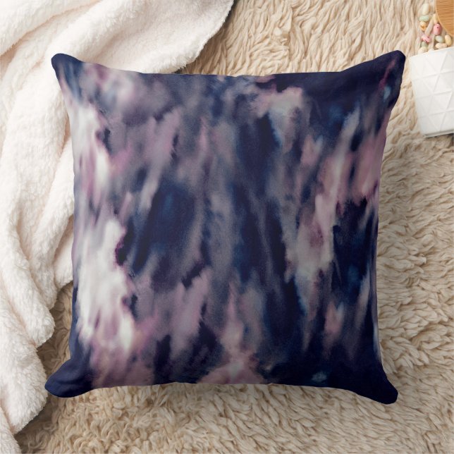 Modern Abstract Texture design Throw Pillow (Blanket)