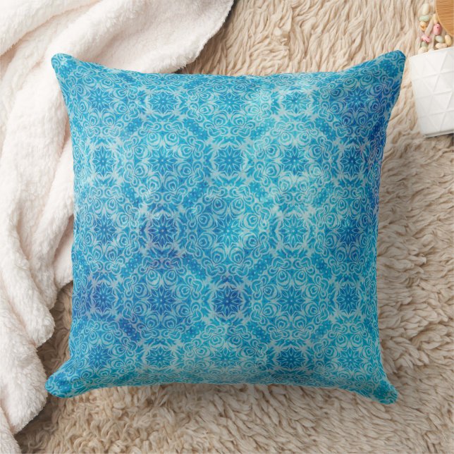 Modern Abstract Texture design Throw Pillow (Blanket)