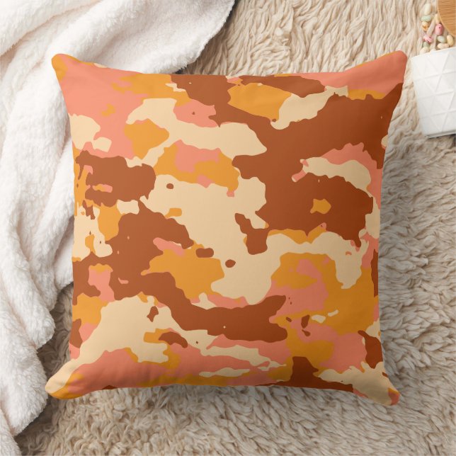 Modern Abstract Texture design Throw Pillow (Blanket)