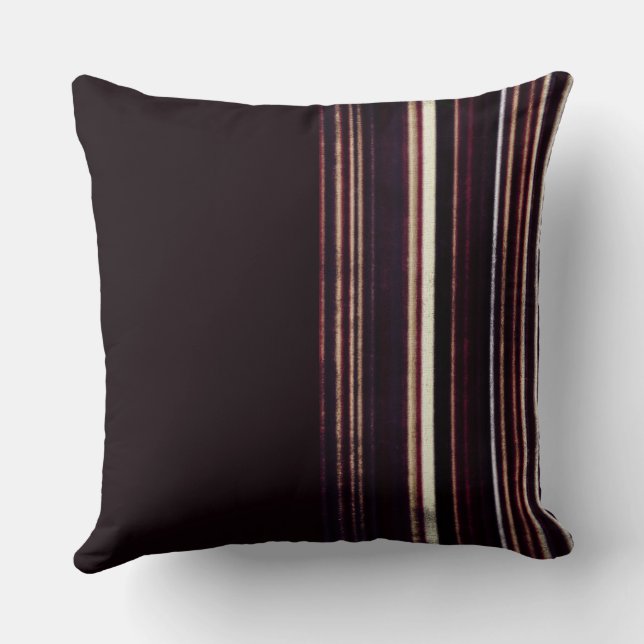 Modern Abstract Texture design Throw Pillow (Back)