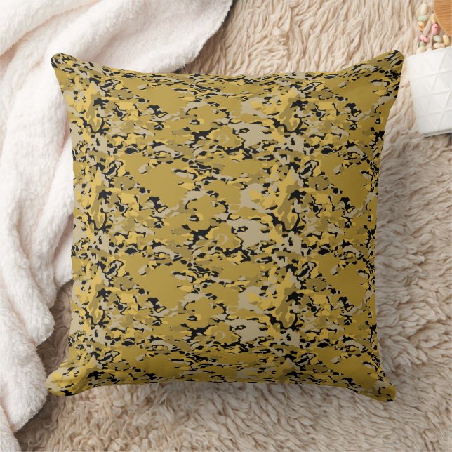 Modern Abstract Texture design Throw Pillow (Blanket)