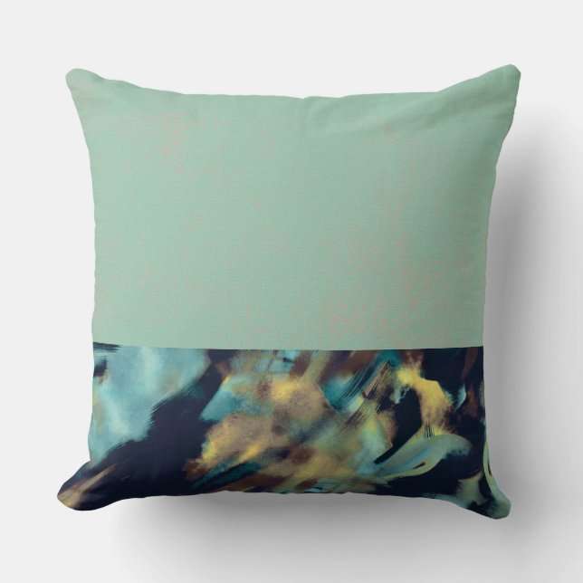 Modern Abstract Texture design Throw Pillow (Front)